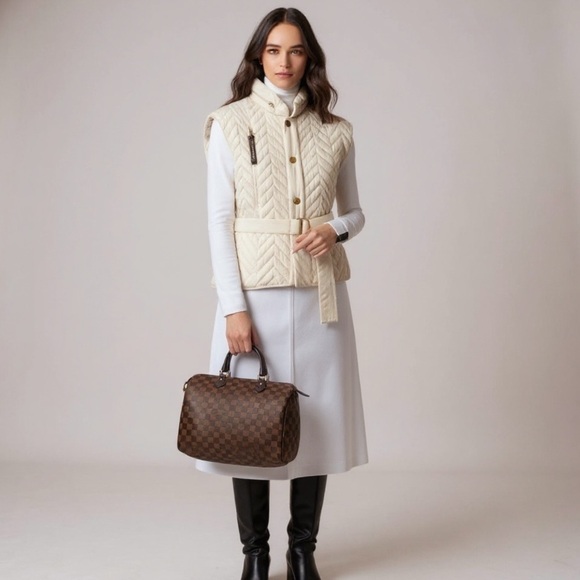 Louis Vuitton Damier Ebene canvas, the Speedy 30 - Picture 9 of 10